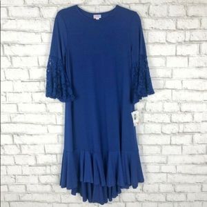 Lularoe Lace Maurine Blue.